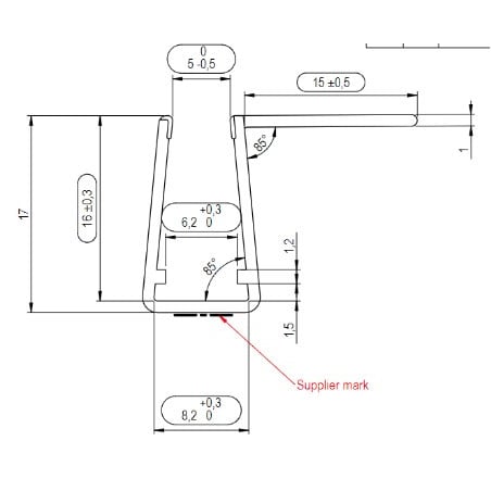 JOINT VERTICAL SMART DESIGN COULISSANTE