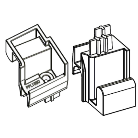 GUIDE PORTE CENTRALE 3V BLC