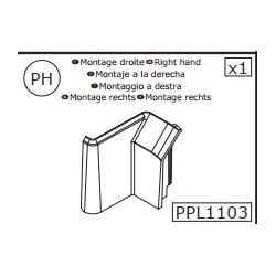 CAPOT ANGLE INTERIEUR...