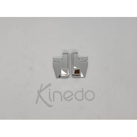 EMBOUTS DE FINITIONS CHROME BARRE DE SEUIL