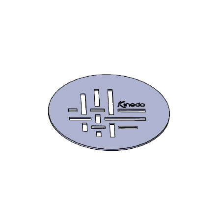 GRILLE KINESURF NOVA BLANC GRAINE