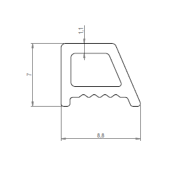 BARRE DE SEUIL SUPRA SS...
