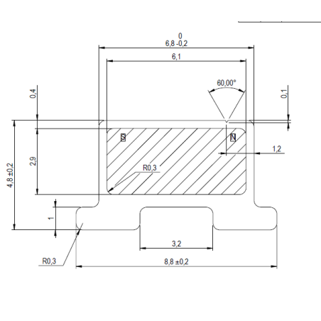 AIMANT NS KINEQUARTZ