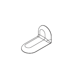 CACHE VIS OBLONG GRIS SMART2