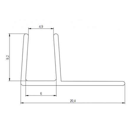 Joint vertical SUPRA3 Coulissante