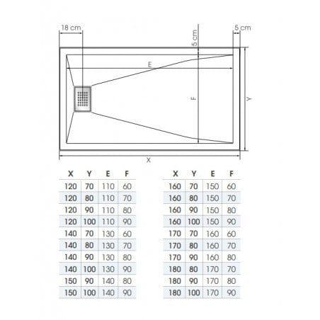 RECEVEUR KSF 3CM ANTIDERAPANT 170X 80 BLANC